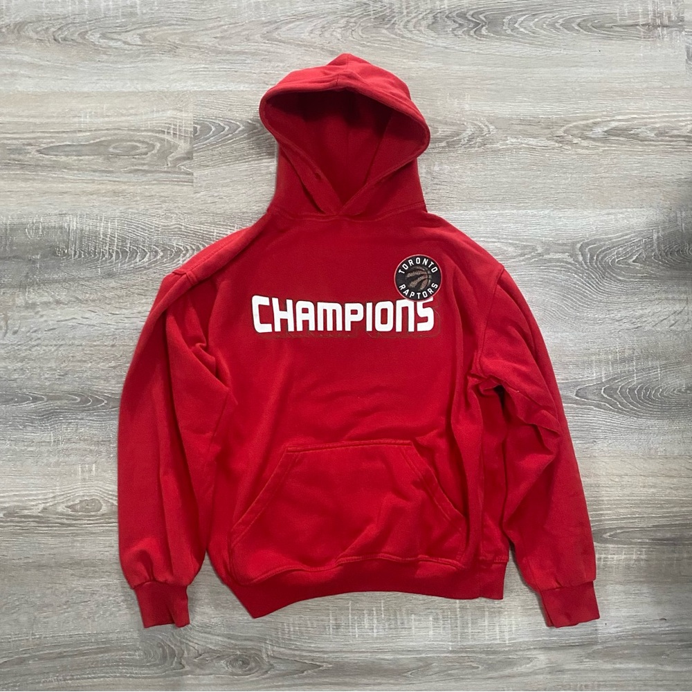 Toronto Raptors "Champions" Hoodie 2019 (NBA Finals Era, Tag Missing)